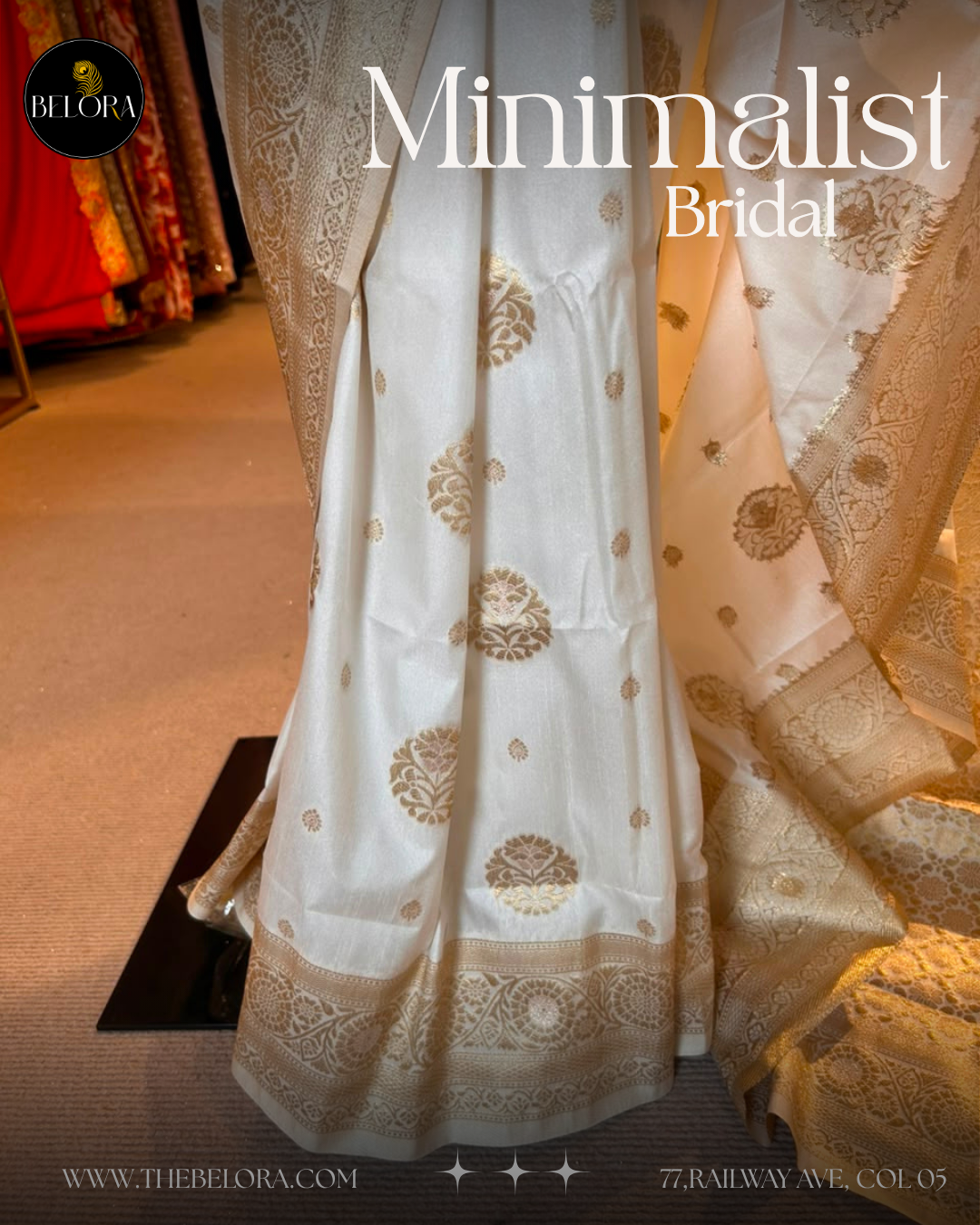 Minimalist Bridal Saree Collection (MSC 64805/0286)
