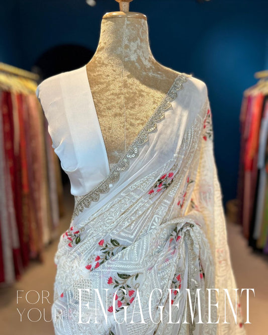 Engagement Saree