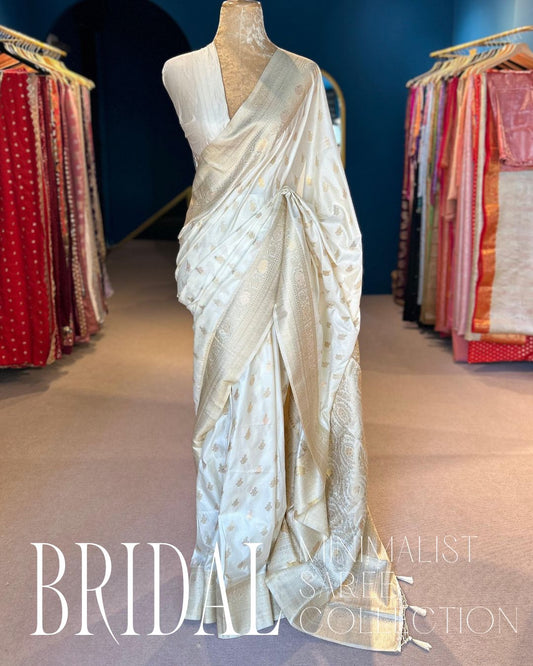 Minimalist Bridal Saree Collection : Bangalore Silk