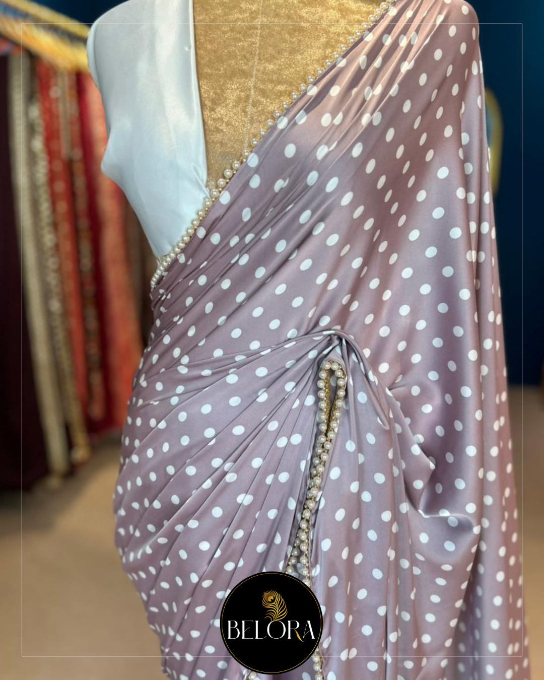 Pretty in Polka - Purple