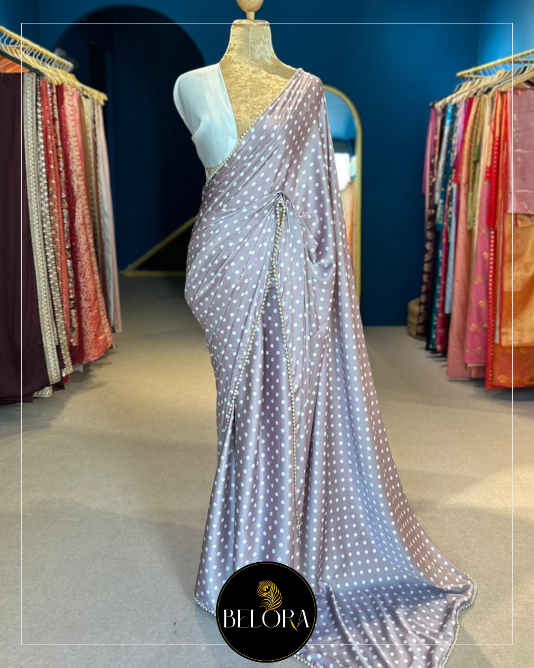 Pretty in Polka - Purple