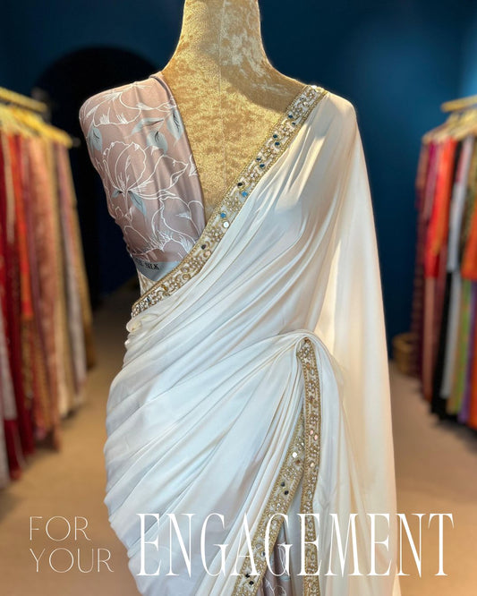 Engagement Saree
