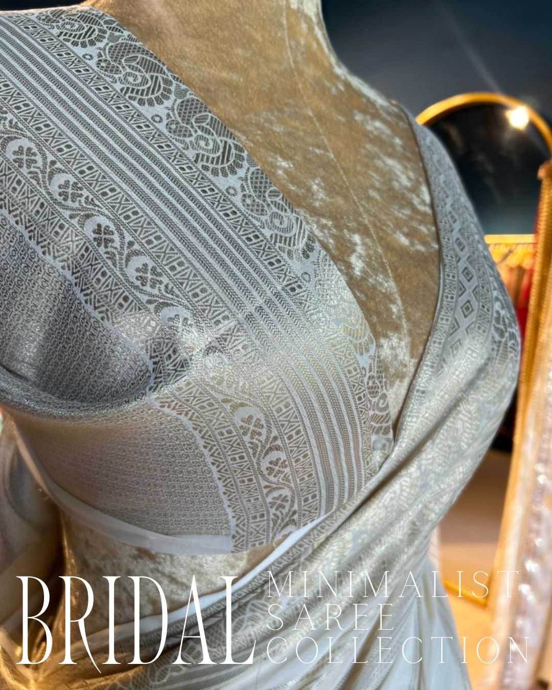 Minimalist Bridal Saree Collection (0122)