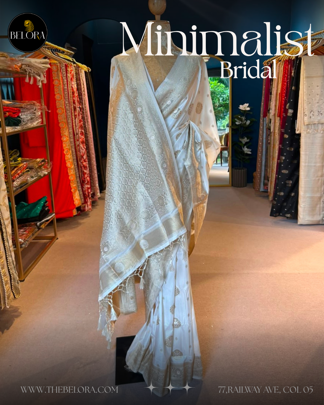 Minimalist Bridal Saree Collection (MSC 64805/0286)