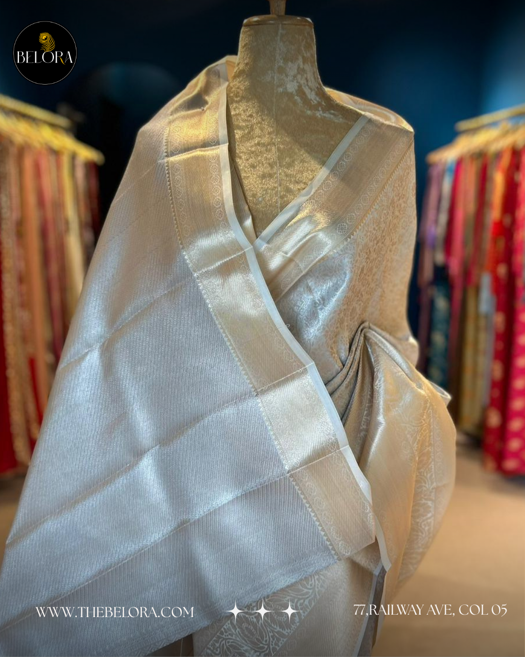 Minimalist Bridal Saree Collection (Y166951)