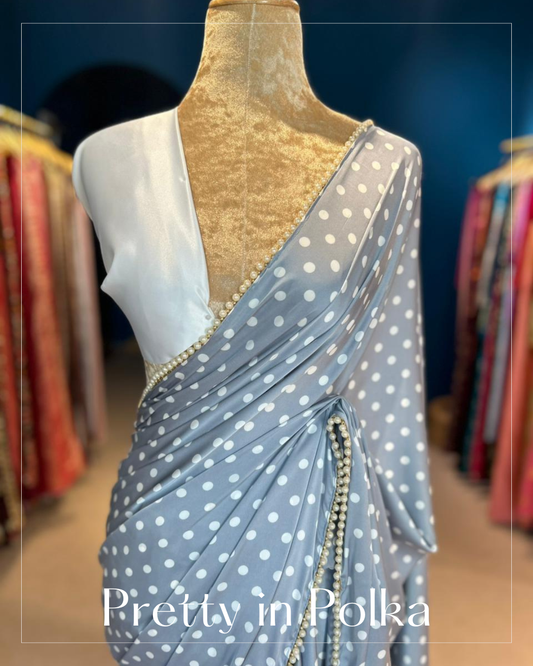 Pretty in Polka - Blue