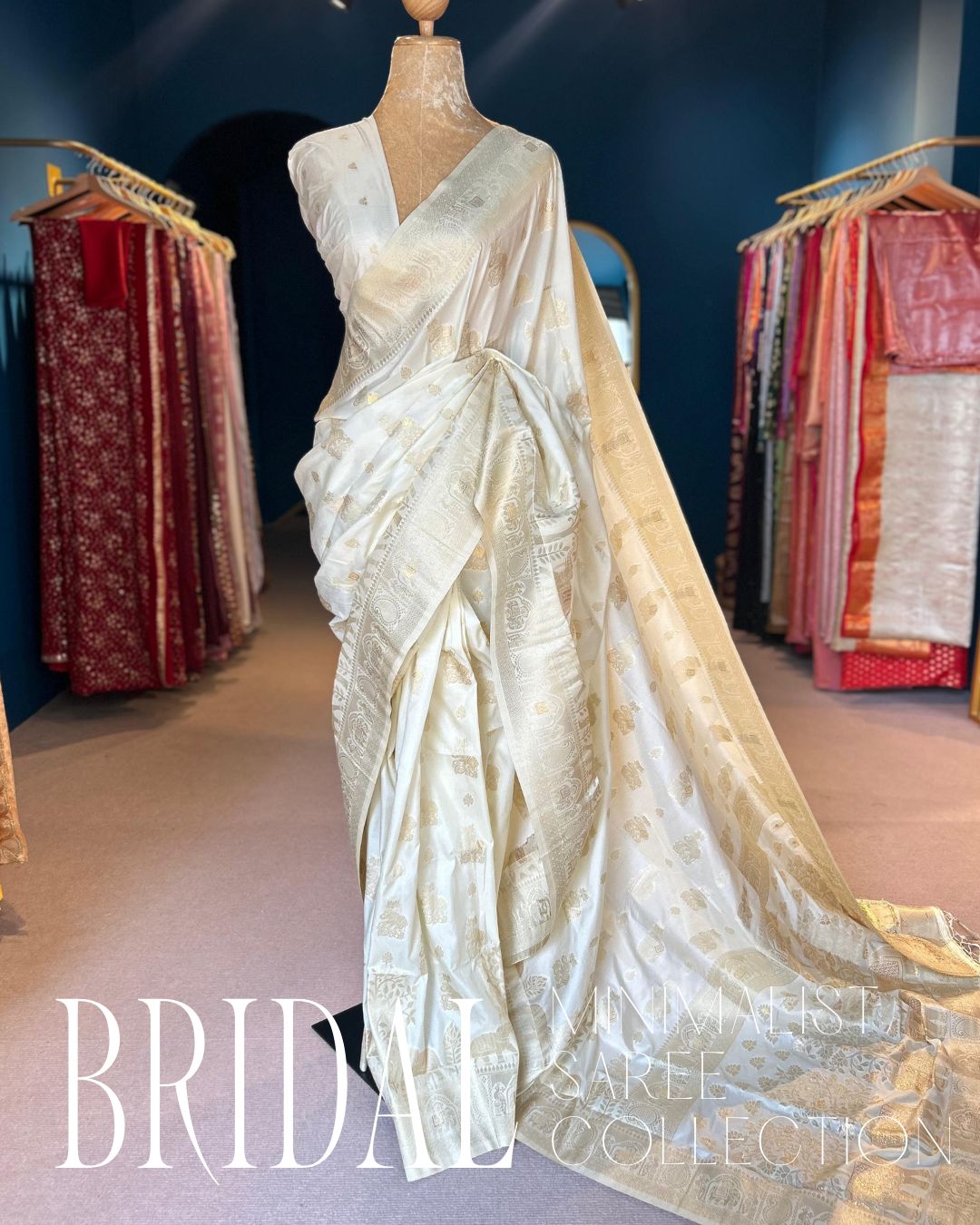 Minimalist Bridal Saree Collection : Bangalore Silk