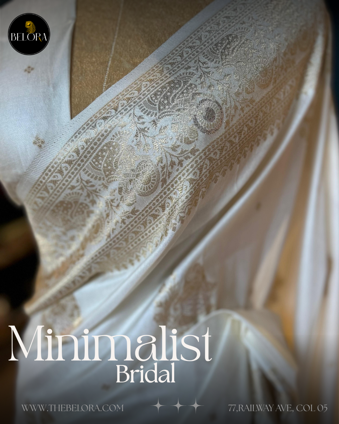 Minimalist Bridal Saree Collection (MSC 64641/0280)