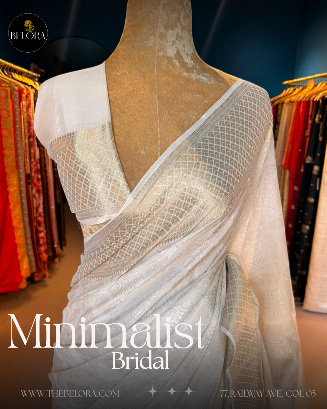 Minimalist Bridal Saree Collection (MSU 692569/0293)