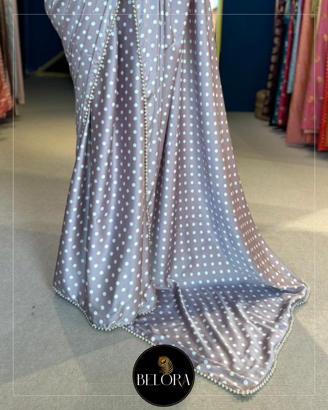 Pretty in Polka - Purple