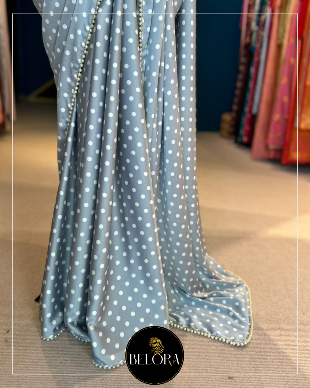 Pretty in Polka - Blue