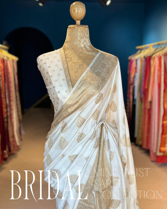 Minimalist Bridal Saree Collection : Bangalore Silk