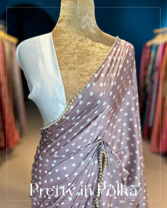 Pretty in Polka - Purple