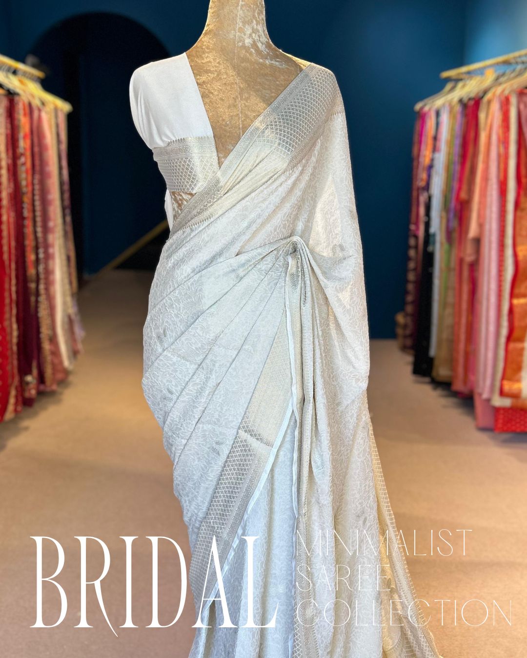 Minimalist Bridal Saree Collection
