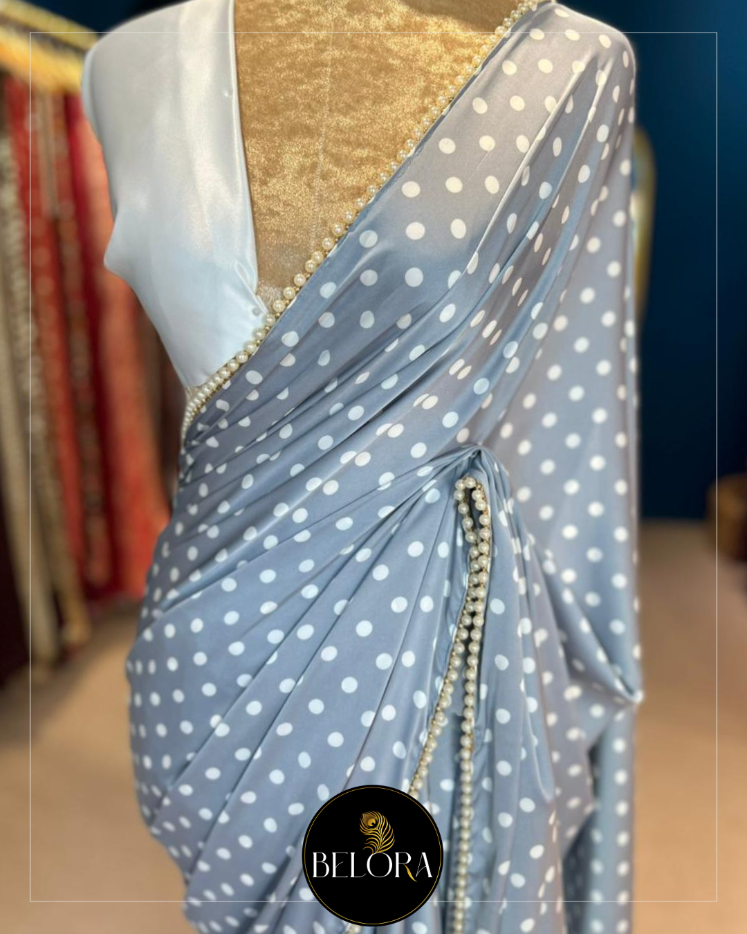 Pretty in Polka - Blue