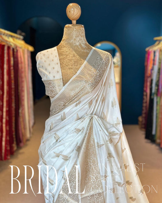 Minimalist Bridal Saree Collection : Bangalore Silk